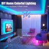 1–30M RGB LED Strip Lights 5V USB Bluetooth APP & 24-Key Remote Control Flexible Light for TV Backlight Bedroom Party Decor