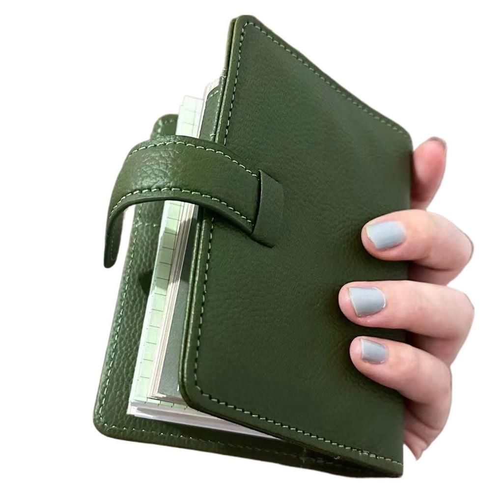 M5 Olive Green Student Planner: Compact Loose-leaf Notebook