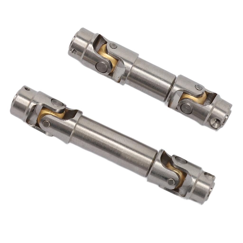 RC Car Drive Shaft Stainless Steel Front Rear Center Drive Shaft for Traxxas TRX4M 1/18 RC Cars Silver