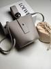 Loe 2024 Mini Pebble Fortune Bucket Handbag - Large Capacity Women's Tote