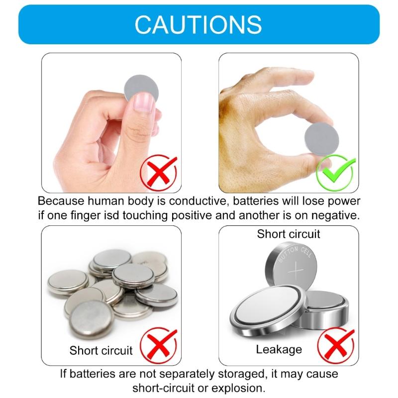 10PPpcs LR1130 AG10 Coin Cell Batteries 1.5V Button Battery High Energy Output for Toy, Watches, Calculators, Remotes