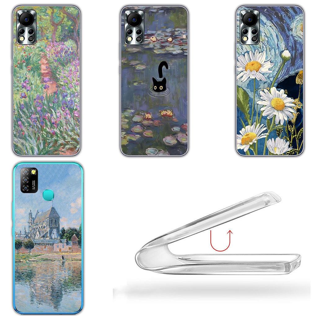 Claude Monet Impressionism Painter Phone Cover for Motorola Moto G13 G14 G53 G54 G62 G72 G82 G84 E13 E20 G42 G32 G23 G22 Case