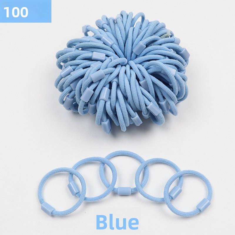 100 Nylon Small Rubber Bands Are Used for Attaching and Fastening Hair Ties Headwear and Headband Materials