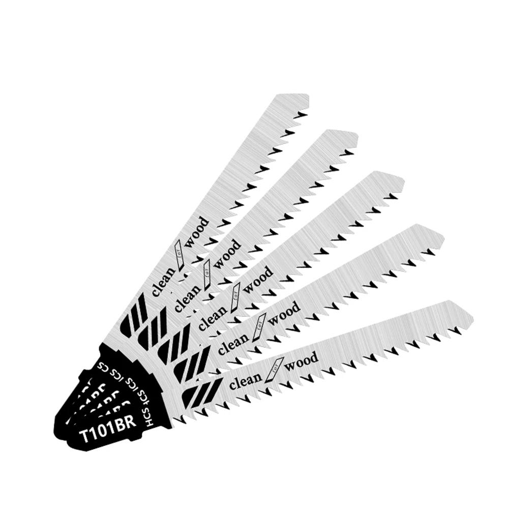 5PCS/set Jigsaw Blades 100mm Down Cutting Fits Power Tool