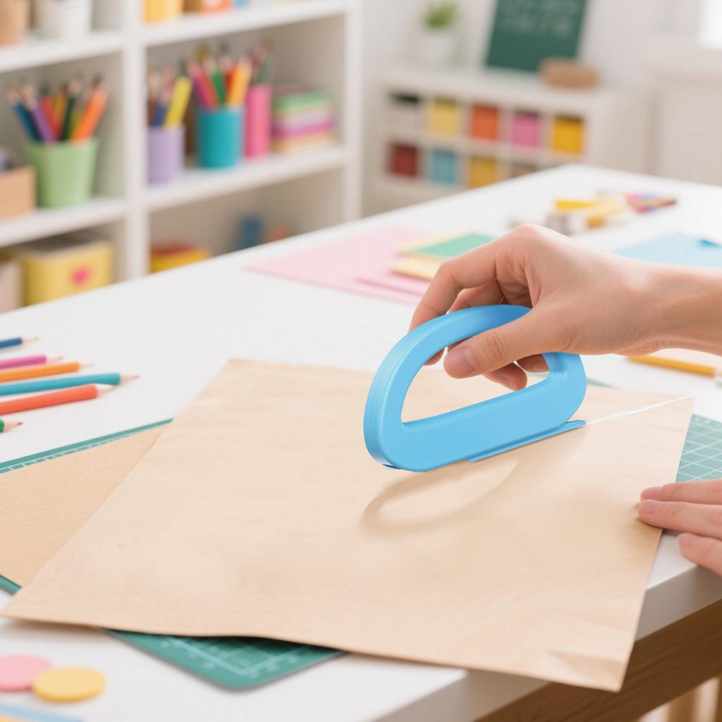 Ended Wrapping Paper Cutter, Sliding Gift Wrap Cutter For Wrapping, Paper Cutting Tool For Christmas, Holidays, And Birthdays