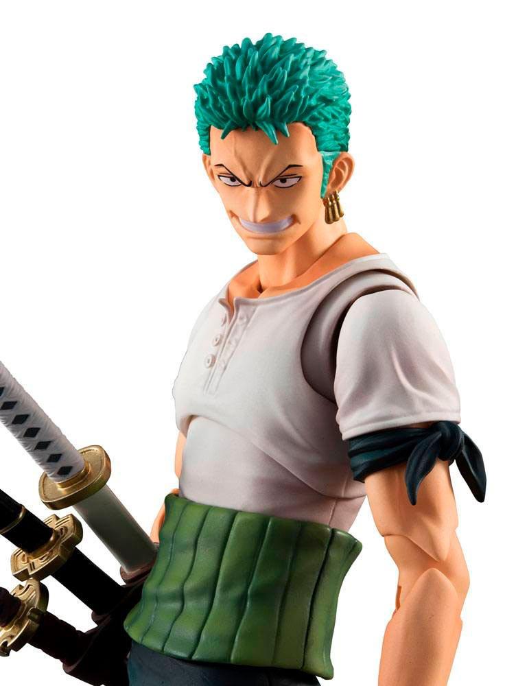 Variable Action Heroes ONE PIECE Roronoa Zoro PAST BLUE Initial 190mm PVC Painted Movable Figure (with Bonus) Approx.
