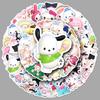 50pcs 3D Sanrio Waterproof Stickers: Cinnamoroll & Pochacco for Journals & Decoration