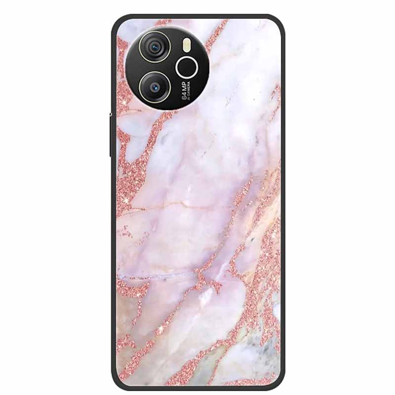 Case For Blackview Shark 8 TPU Soft Silicone Back Cover For Blackview Shark8 Phone Cases Marble Painted Colorful Bumper New Capa