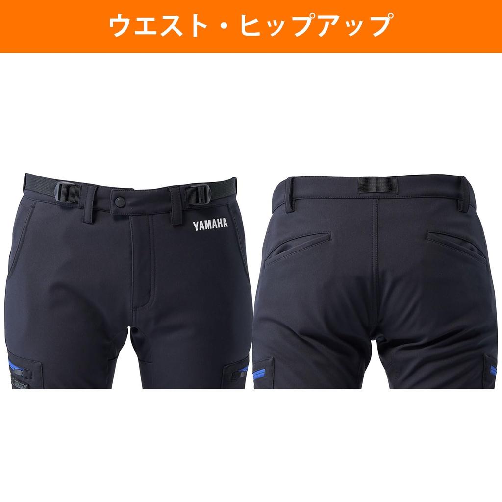 Yamaha Motor Riding RY2001 Windstop Softshell Co., Ltd. Autumn/Winter Pants, Pants, XL, Q1D-RST-Y29-00X