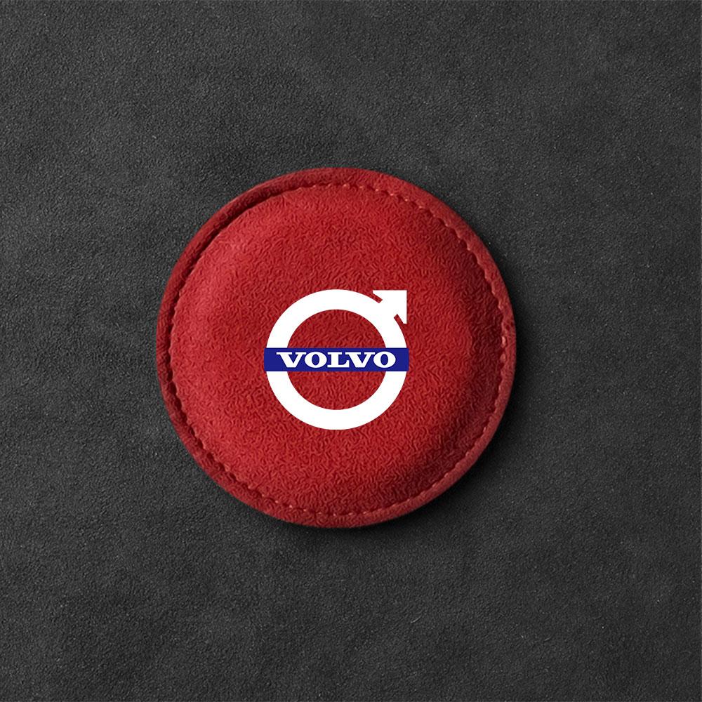 szwdr4 Car Anti-slip Pad Water Cup Holder Mat Bottle Auto Badge For Volvo Rdesign T6 AWD C30 C70 S40 S60 S70 S80 S90 V40 V50 V60 V70