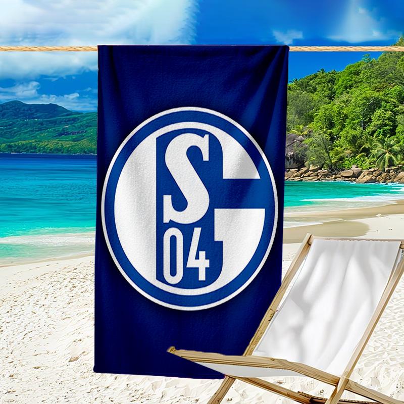 1 pezzo Squadra di Calcio (48) Asciugamano da Spiaggia, Attrezzatura da Spiaggia e Piscina sul Mare, Fantasia alla Moda, Rettangolare, Essenziali da Viaggio