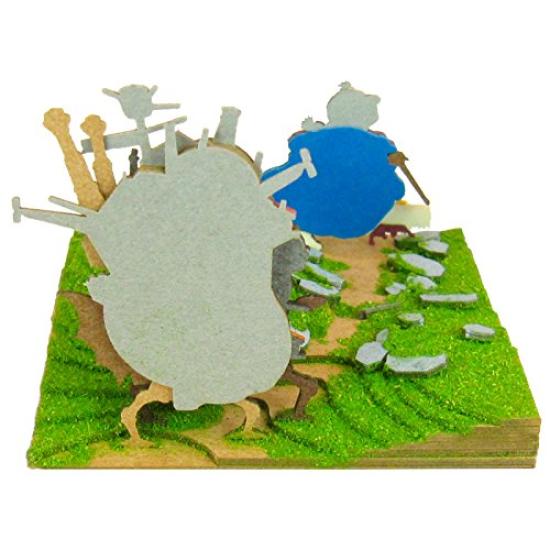 Sankei Studio Ghibli Mini Howl's Moving Castle Howl's Castle and Sophie Non-Scale Paper Craft MP07-31