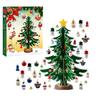 Snowman Christmas Advent Calendar Reindeer DIY Xmas Tree Ornaments  Christmas Gift