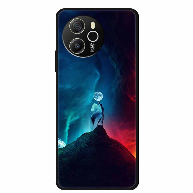 Handyhülle Für Blackview Shark 8 Rückseitenabdeckung Case 6.78" Schwarzes Silikon Weiche Hülle Für Blackview Shark 8 Hülle Shark8 Stoßfest
