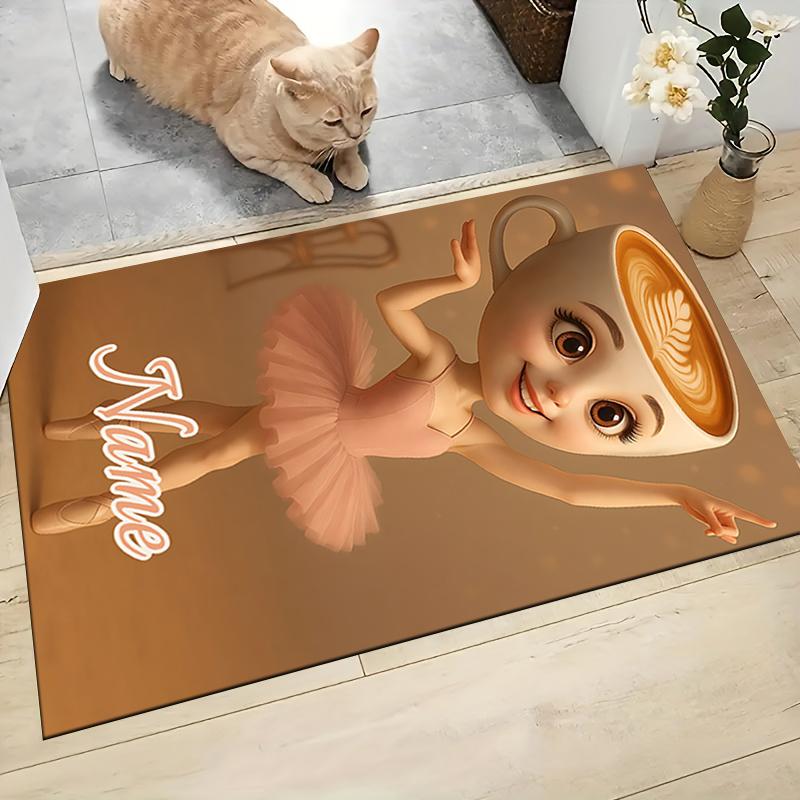 Custom Name Sniper Skull Artwork Carpet Rug Customizable Soft Washable Anti-Slip Home Living Room Sofa Mats Personalized Rug. 0909163