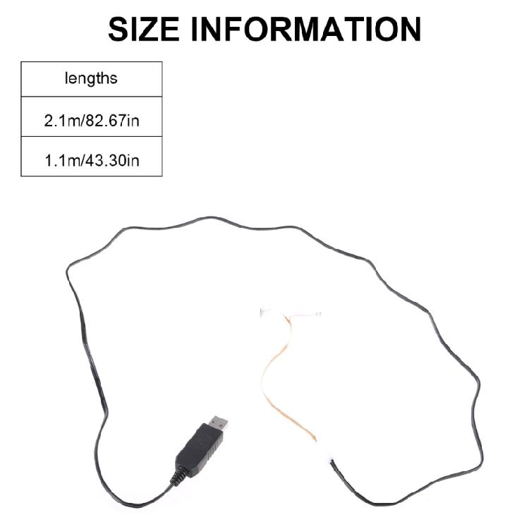 Sustainable USB Battery Conversion Cable for 6V LR6 Battery Operated Devices,Long Wire for Easy Setups