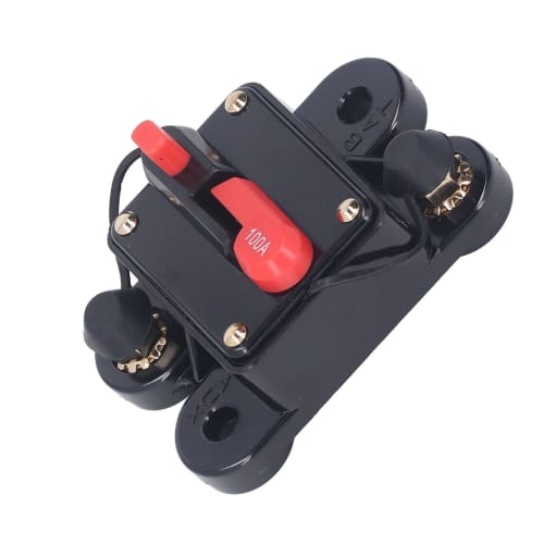 Circuit Breaker Switch, Widely Used, Easy Installation, Quick Response, Reusable, DC 12-48V (100A)