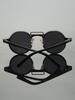 1Pc Fashionable Round Glasses Retro Stylish Simple And Fashionable Single Product Glasses Fashionable Wear Daily Casual