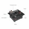 100W Multi Functional Table Saw Mini Desktop Electric Saw Adjustable Liftable Blade  Cutter Speed and Angle 16MM Cutting Depth