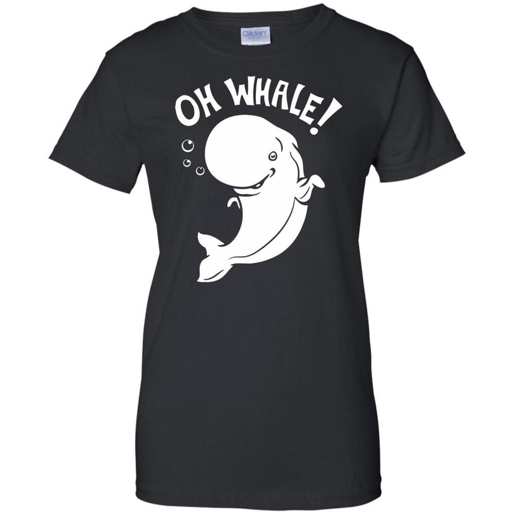 

Oh Whale! Oceanic Funny T shirt Tee M