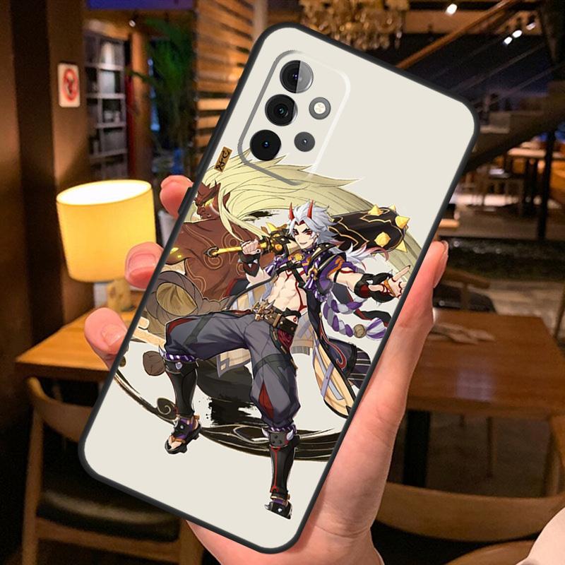Genshin Impact Arataki Itto Case For Samsung Galaxy A56 A36 A54 A34 A14 A06 A16 A26 A12 A32 A52 A13 A33 A53 A15 A35 A55