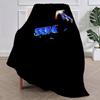 Logo S-Sega Fashion Blanket Plush Nap Sofa rug for Living Room Warm Office Bedroom Birthday Home Travel Kid Gifts