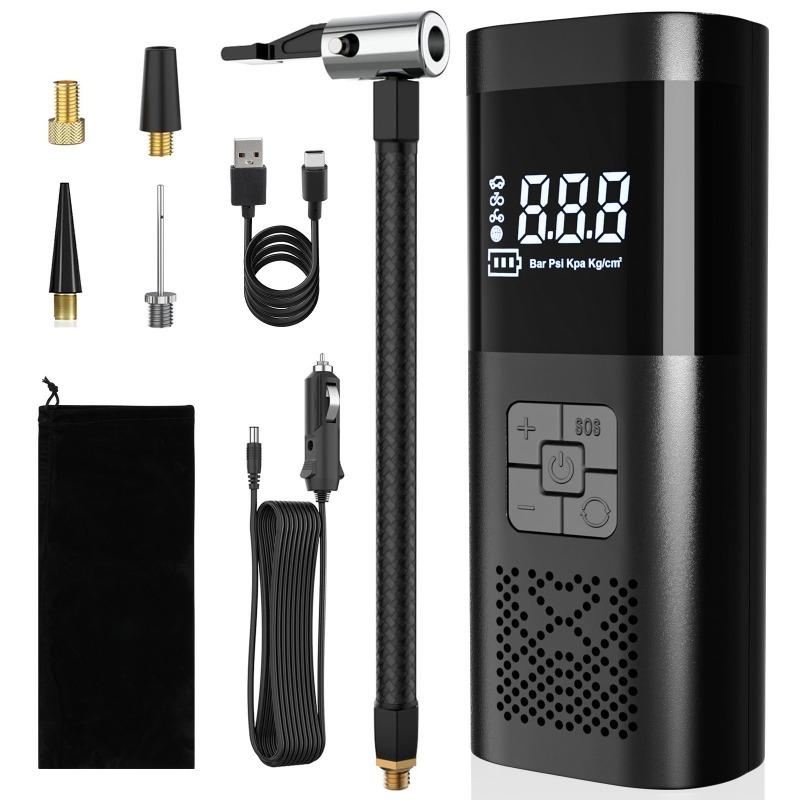 150PSI Car Air Tire Pump Inflator Compressor Digital Electric Auto Portable 12V