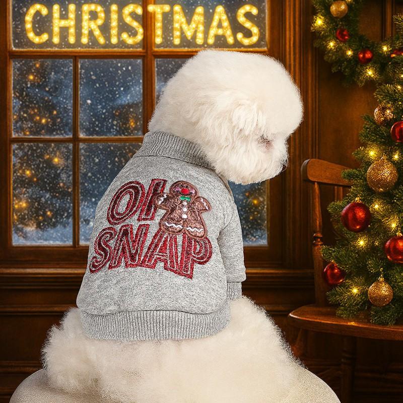 PETCIRCLE Christmas Pet Clothes Dog Cat Festive Apparel Holiday Outfit