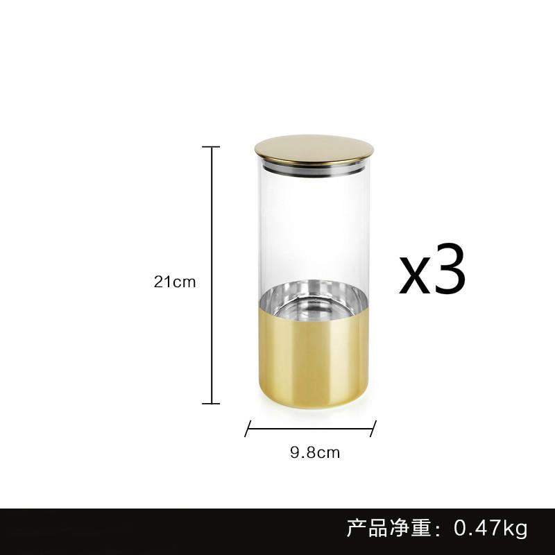 Gläser, versiegelte Dosen mit Deckel, Küchenflaschen zur Aufbewahrung von Lebensmitteln, Einmachgläser, Gewürzgläser, Süßigkeitendosen, Teebox, Küchenvorratsdose