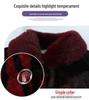 Women's One-Piece Grandma Style Mink Velvet Jacket – Versatile, Stylish, Autumn/Winter Top
