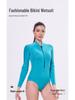 Women's 2mm Wetsuit Bikini: Front Zip Surf & Swim Suit - Warm, Jellyfish Resistant for Winter & Freediving