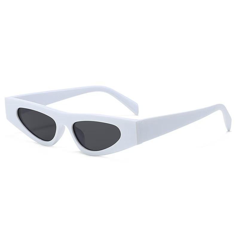 Triangle Sunglasses For Women Men Uv400 Red Lens Cat Eye Fashion Outdoor Sport