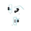 U.FIX Support Magnétique Universel Fixation Ventouse