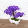Artificial Bonsai Fake   Flower Potted Plant   Decor