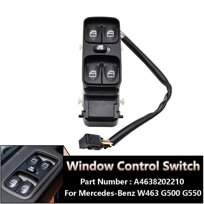 High Quality Front Left Side Power Car Window Switch For Mercedes-Benz W463 G500 G550 G55 G63 AMG 463810 A463810