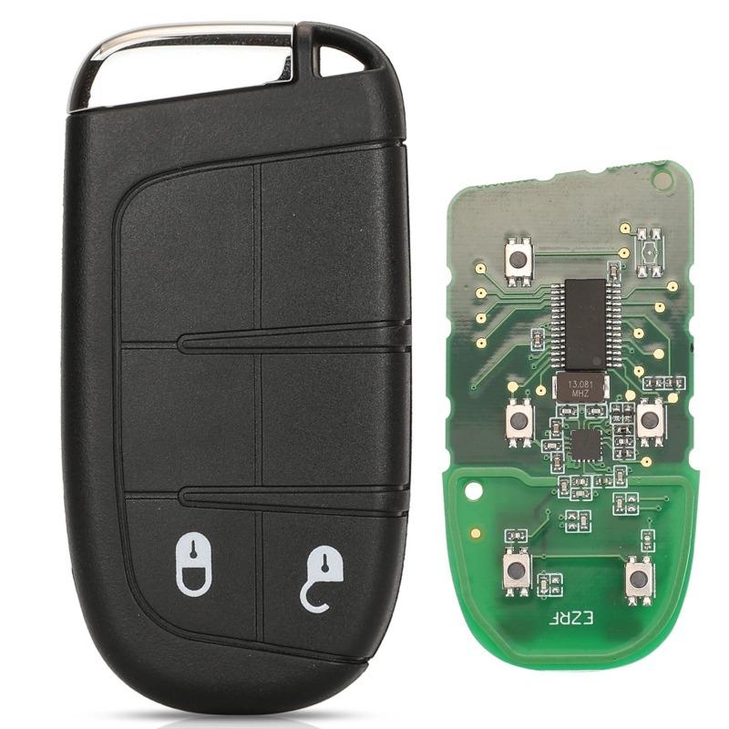 

Смарт-ключ с дистанционным управлением 433 МГц 4A без ключа для Jeep Renegade Compass C-CUV Trailhawk SIP22 M3N-40821302 68250335AB