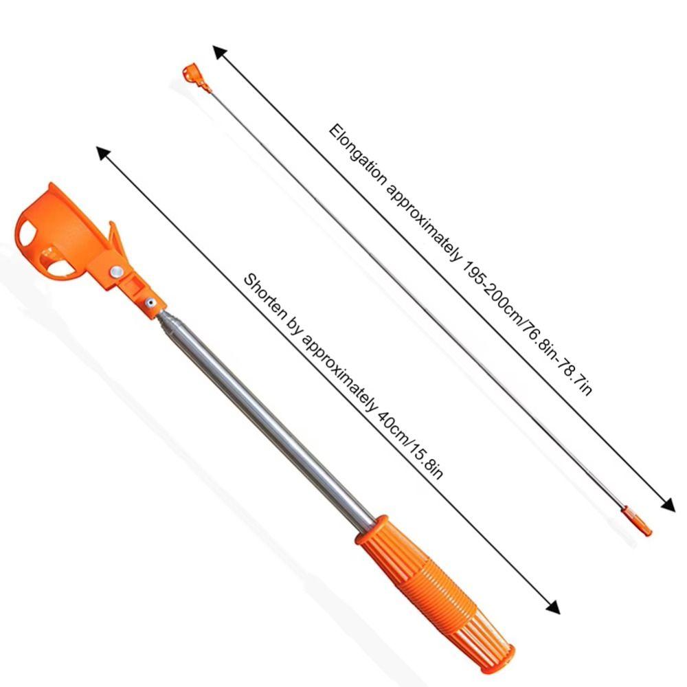 8 Sections Golf Ball Pick Up Tool Extendable Portable Golf Ball Picker Golf Gift