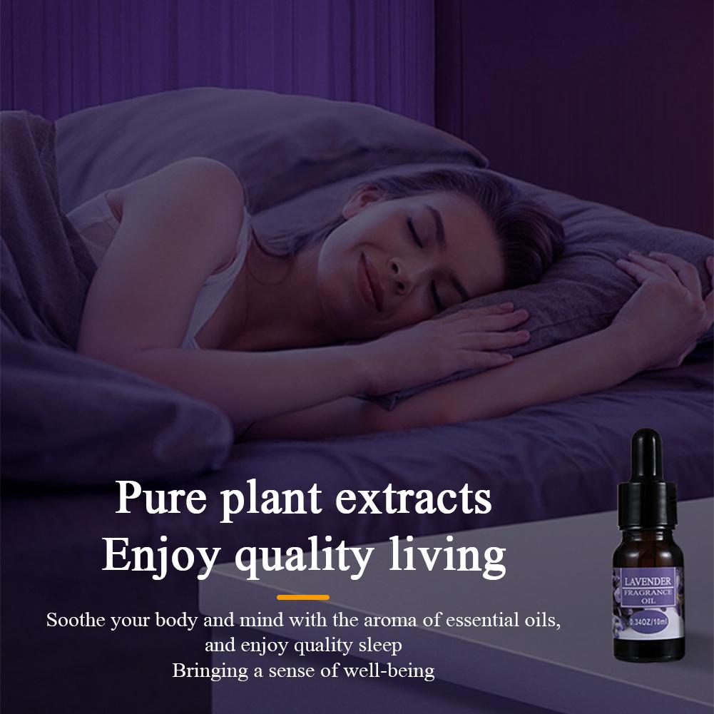 Aromatherapy Oils Set 10ml Flavors Essential Oils with Dropper For Air Humidifier Home Auto Fragrance Car Air Freshener Refill