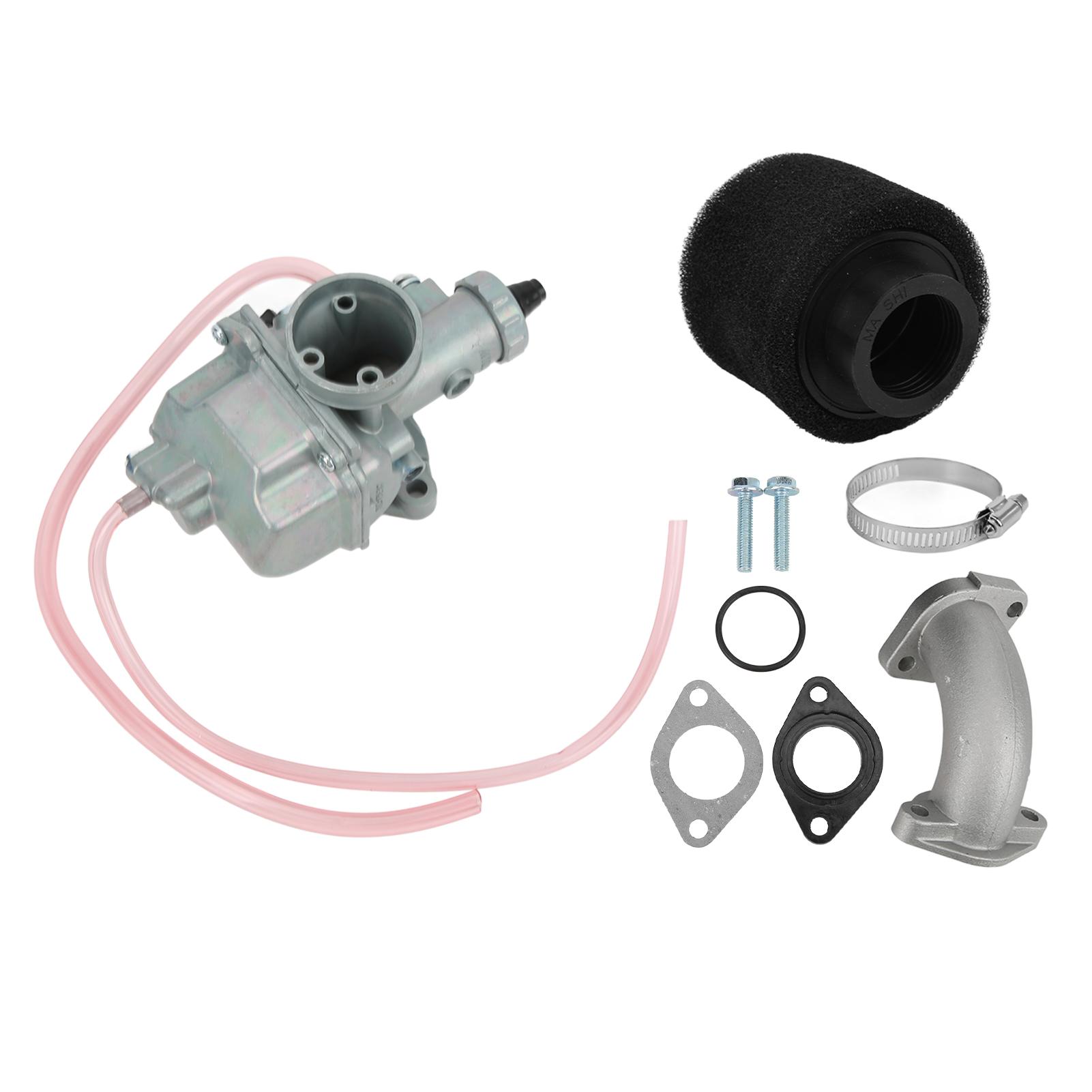 

26mm VM22 Carburetor Intake Pipe Air Filter Kit Replacement for 110cc 125cc 140cc DHZ Pitpro Atomik Pitpro Engines