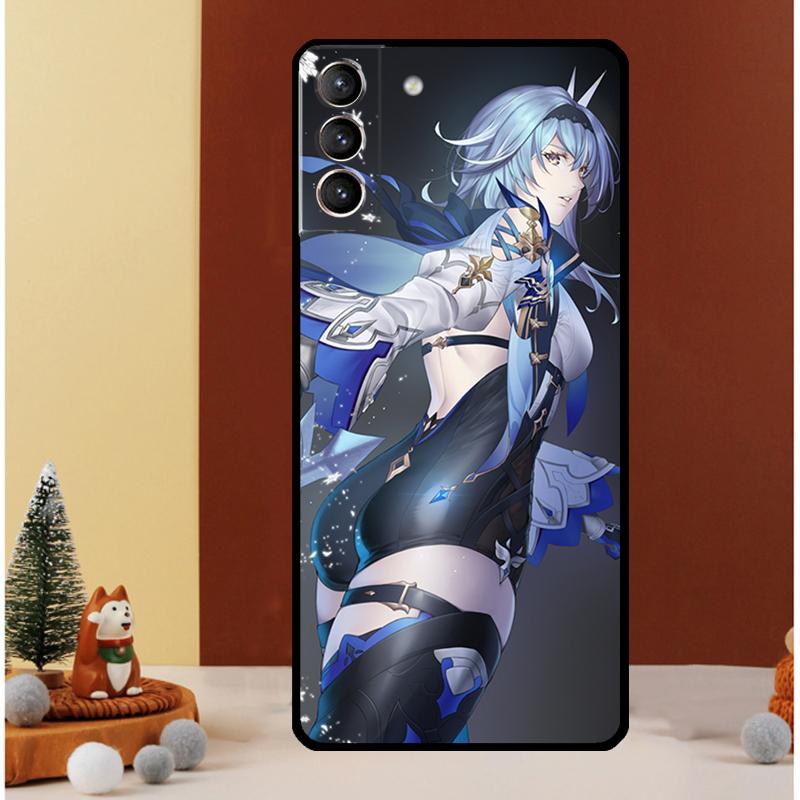 Genshin Impact Eula Case For Samsung Galaxy S25 S26 Ultra S20 S21 S22 S23 S24 Ultra S10 Plus S25 FE Cover Funda
