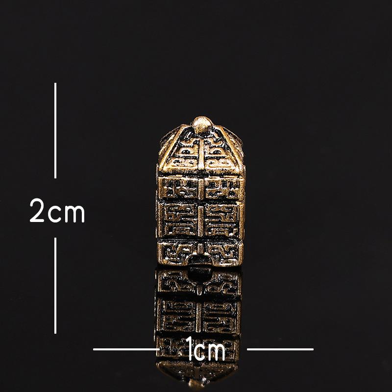 Micro-landscape Simulation Bronze Ware, Garden Landscaping, Home Desktop, Resin Craft Decorative Items, Small Ornaments and Accessories