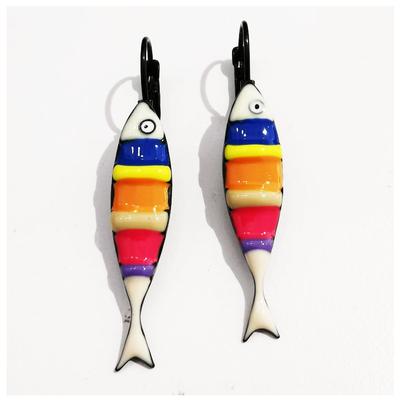 [R6123] - Designer Sleepers 'Lilipoupettes' (sardines) Multicolored - 33x8 Mm