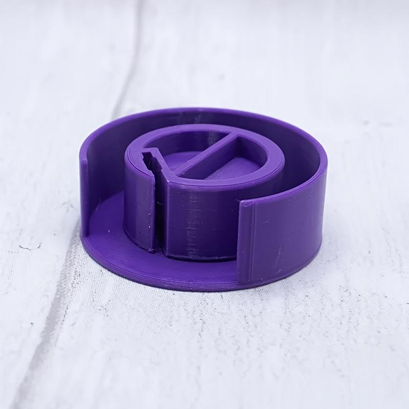 

1pc Purple Plastic Sewing Stretch Tape Holder,Measuring Tape Storage Box,Organizer for Easy Access and Protection,Sewing Storage