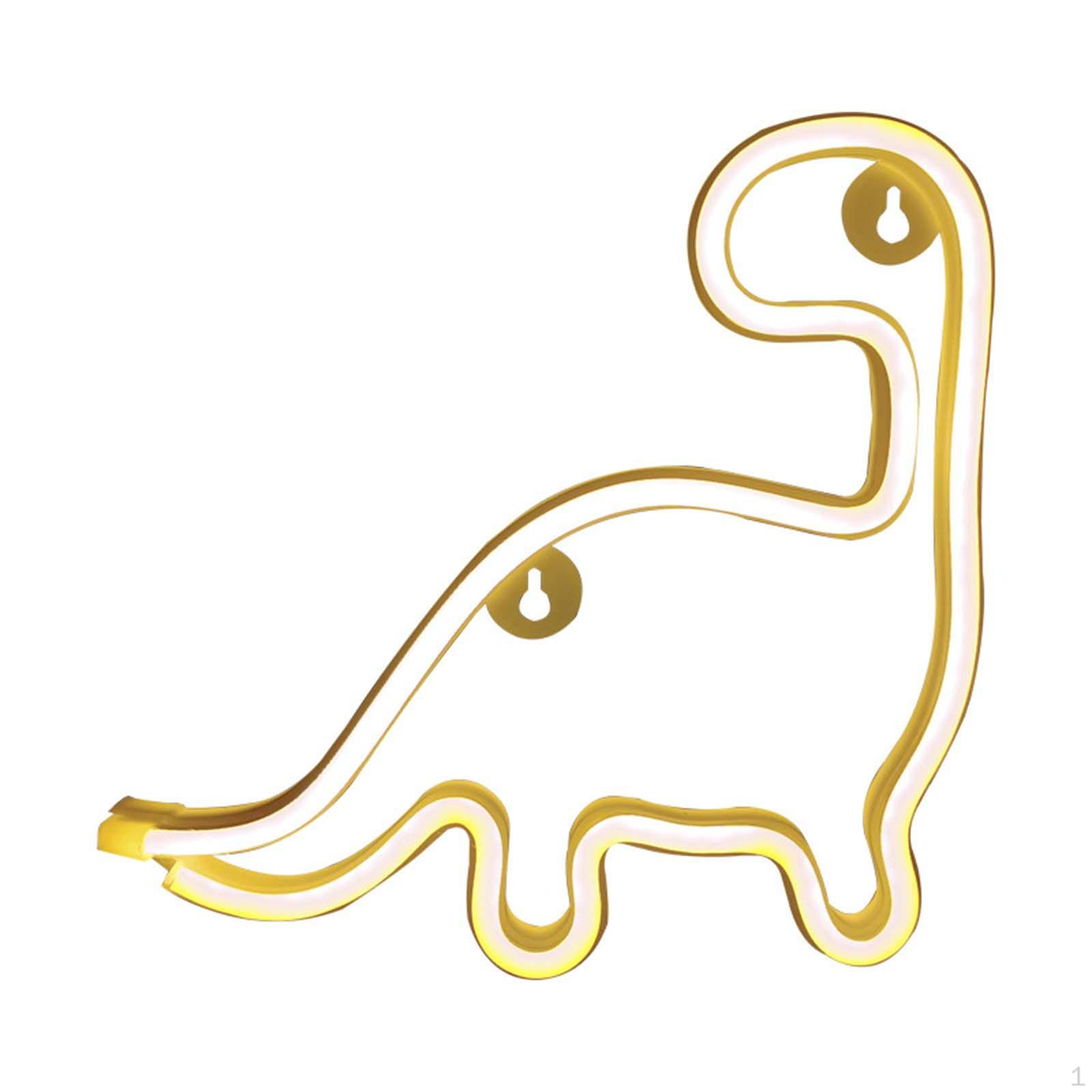 

Dinosaur Neon Lamp Sign Decorative Lighting for Home Bar Pub Wall Decoration Warm White Dinosaur