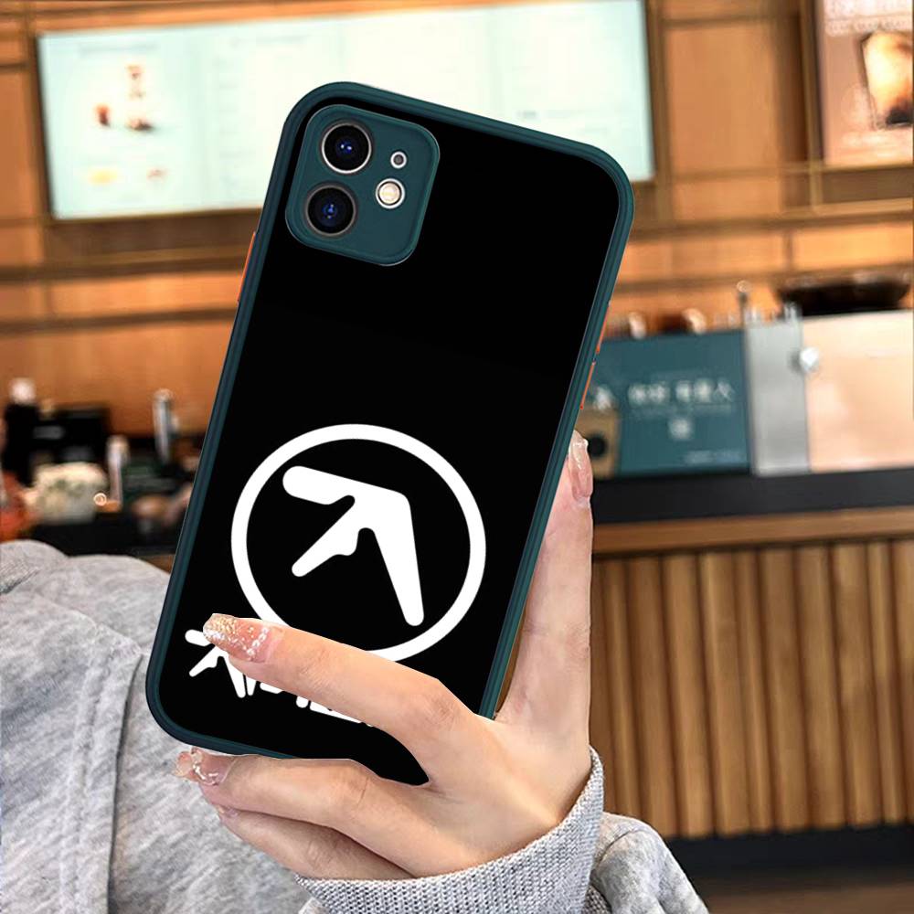 

A-Aphex Twin Символ Матовый Прозрачный Чехол для Телефона Для iPhone Case 16 15 14 13 12 11 Pro Max X XS Max Plus iphone X