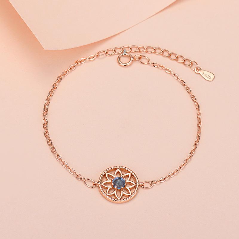 925 Silver Lucky Bead Charm Bracelet For Women Chain Round Bangles Fashion Luxury Quality Jewelry Christmas Accessories