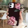 Yinuoda Elegant Pink Purple Peony Flower Onthe Vase Phone Case for iPhone 11 12 13 mini pro XS MAX 8 7 6 6S Plus X 5S SE 2020 XR
