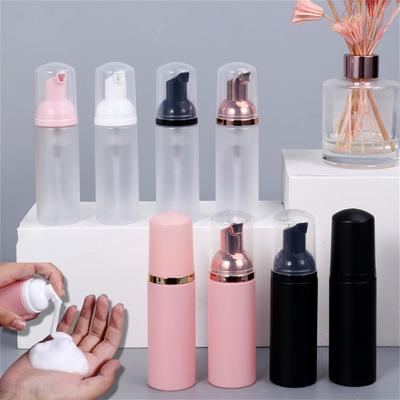 50ml Plastic Foam Pump Bottle Refillable Empty Cosmetic Container Cleanser Soap Shampoo Foaming Bottles Makeup Travel Bottle