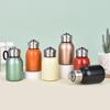 Trendy Steel Small Fat Cube Cup Will Carry Ring Pocket Cup Double Vacuum Steel Thermos Cup Durable Durable Useful