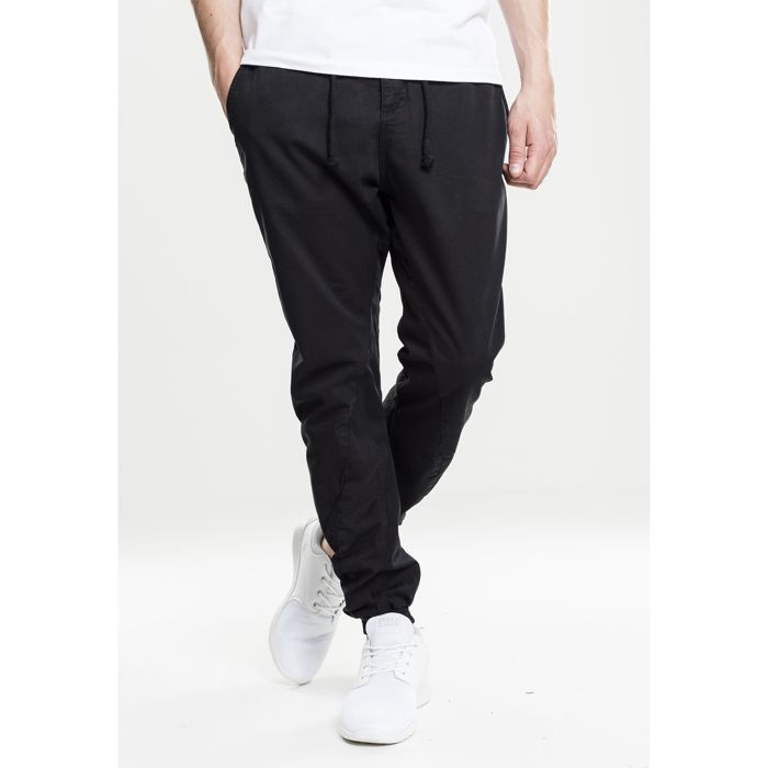 Pantalons & Shorts - Urban Classics - Jogging Stretch - Noir - Fitness - Respirant